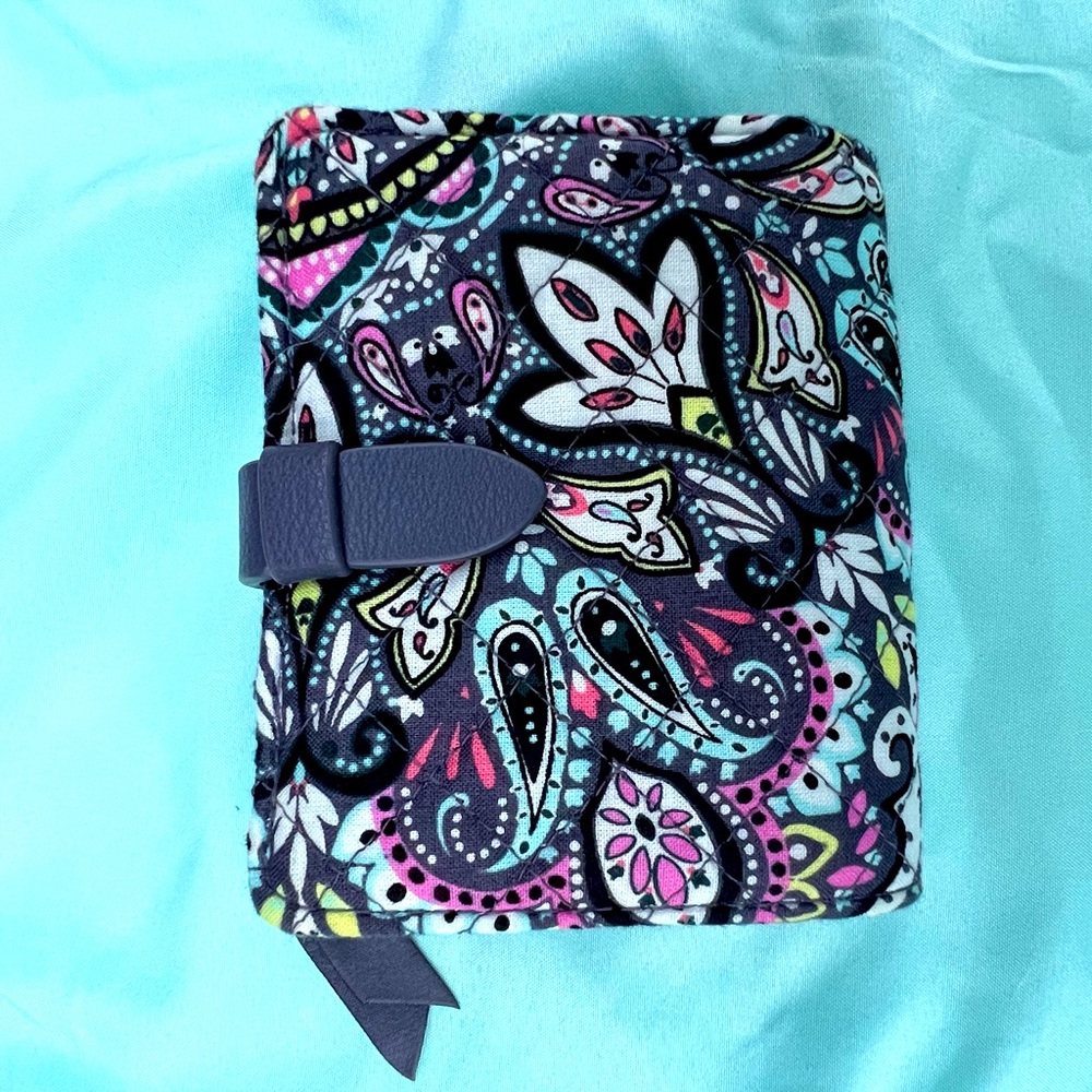 Vera Bradley Iconic Rfid Small Wallet Gem